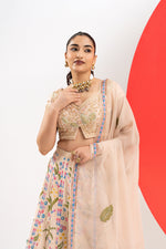 WARM IVORY EMBROIDERED LEHENGA SET