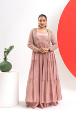 ROSE PINK COUTURE LEHENGA ENSEMBLE