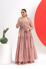 ROSE PINK COUTURE LEHENGA ENSEMBLE