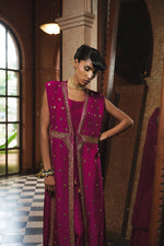 MAGENTA LEHENGA SET
