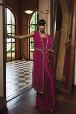 MAGENTA LEHENGA SET